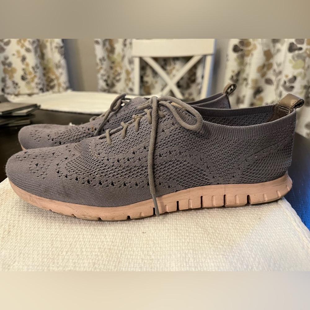 Cole Haan ZEROGRAND lightweight stitchlite oxford - grey